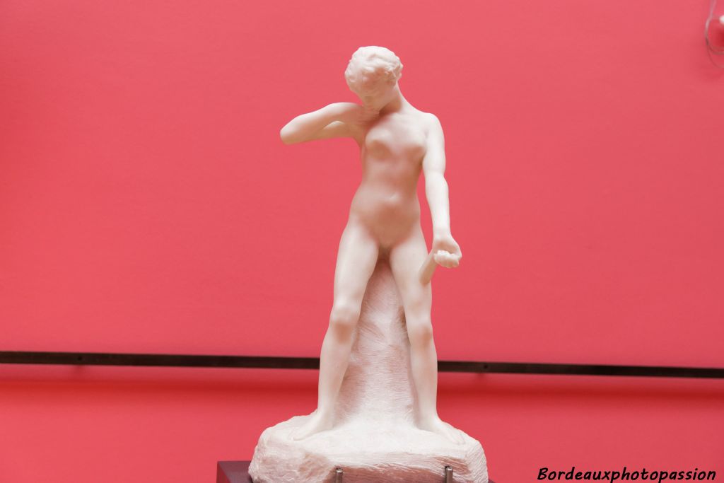 Auguste Rodin, Faunesse debout, marbre